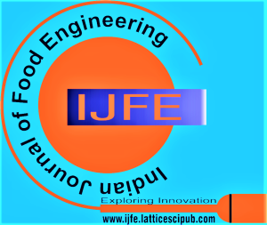 Indian Journal of Food Engineering (IJFE)